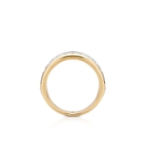 Pierścionek złoty z diamentami