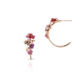 Kolczyki złote Kwiaty Nocy