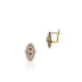 Kolczyki złote z brylantami