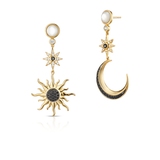 Kolczyki srebrne Alchemia