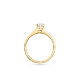 Pierścionek złoty Recarlo