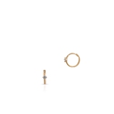 Kolczyki złote koła