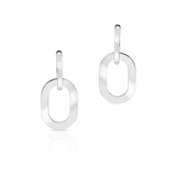 Kolczyki srebrne obręcze