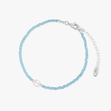 Bransoletka srebrna z perłą