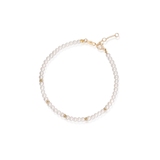 Bransoleta złota z perłami