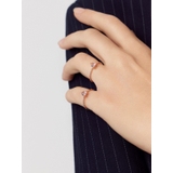 Pierścionek srebrny z sercem