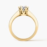 Pierścionek zaręczynowy złoty Jedyny