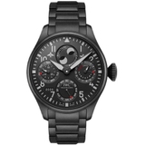 ZEGAREK IWC SCHAFFHAUSEN BIG PILOT'S PERPETUAL CALENDAR TOP GUN CERATANIUM