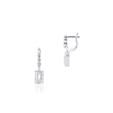 Kolczyki srebrne z cyrkoniami Ceremonials