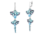 Kolczyki srebrne Imaginarium