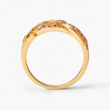 Pierścionek srebrny KOI