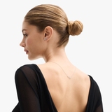 Naszyjnik srebrny z cyrkoniami