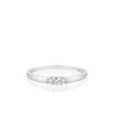 Pierścionek zaręczynowy złoty Wieczny