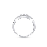 Pierścionek srebrny ażurowy