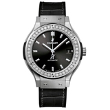 ZEGAREK HUBLOT CLASSIC FUSION TITANIUM DIAMONDS