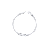 Bransoleta srebrna W.KRUK