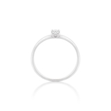 Pierścionek zaręczynowy złoty Szczęśliwy