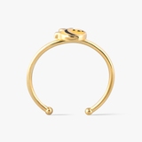 Pierścionek srebrny z pszczółką