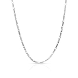 Łańcuszek srebrny figaro