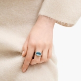 Pierścionek srebrny Motyle