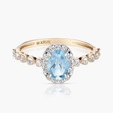 Pierścionek złoty Maria Antonina