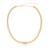 Naszyjnik srebrny Mea