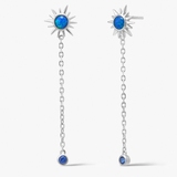 Kolczyki srebrne Alchemia