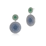 Kolczyki srebrne Preludium