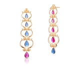 Kolczyki srebrne Imaginarium