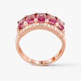 Pierścionek złoty Diva