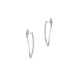 Kolczyki białe złoto RECARLO