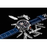 ZEGAREK VOSTOK EUROPE ALMAZ SPACE STATION DUAL TIME