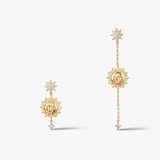 Kolczyki srebrne Alchemia