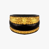 Pierścionek Golden Crystal Picky Pica Vesper