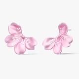 Kolczyki srebrne Kwiaty Nocy Wiśnia