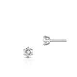 Kolczyki złote Słoneczne Diamenty