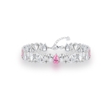 Bransoleta srebrna z cyrkoniami Ceremonials