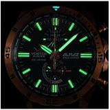 ZEGAREK VOSTOK EUROPE ALMAZ SPACE STATION MULTIFUNCTION