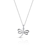 Wisiorek srebrny ważka