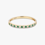 Pierścionek złoty TRIO