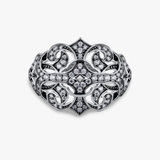 Pierścionek srebrny Royal Star