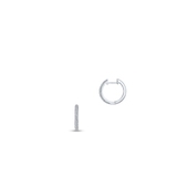 Kolczyki białe złoto z diamentami