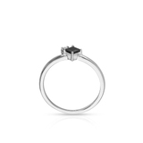 Pierścionek srebrny z cyrkoniami