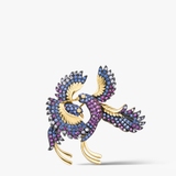 Broszka srebrna Preludium Paradise Birds