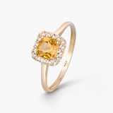 Pierścionek złoty Maria Antonina