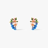 Kolczyki srebrne Kwiaty Nocy Cytrusy