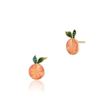 Kolczyki srebrne Kwiaty Nocy Cytrusy