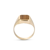 Sygnet złoty z tygrysim okiem