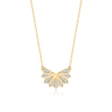 Naszyjnik złoty z diamentami