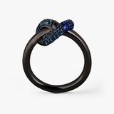 Pierścionek srebrny Meteory